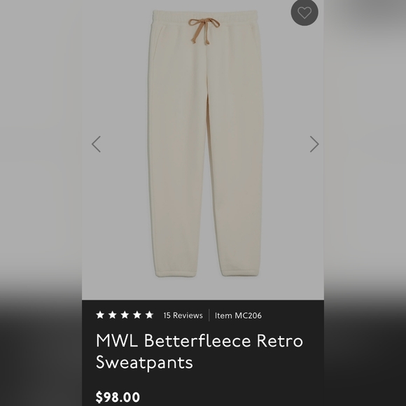 MWL Betterfleece Retro Sweatpants - Picture 7 of 8